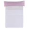 Kussensloop Alexandra House Living Mauve 45 x 110 cm