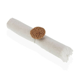Servetring Versa Metaal Rotan 4,3 x 4,7 x 4,3 cm
