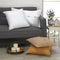 Kussenhoes Alexandra House Living Grijs 50 x 75 cm