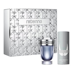 Parfumset voor Heren Paco Rabanne EDT Invictus 2 Onderdelen