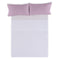 Kussensloop Alexandra House Living Mauve 45 x 95 cm (2 Stuks)