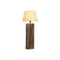 Bureaulamp Home ESPRIT Bruin Mangohout 50 W 220 V 23 x 23 x 72 cm