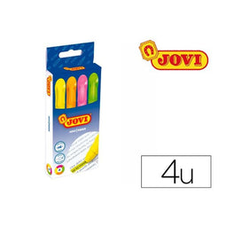 Fluorescerende Markeerstift Set Jovi 1810 Multicolour (4 Stuks)