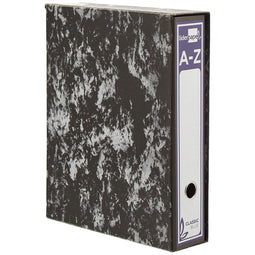 Ringmap Liderpapel AZ50 Grijs A4