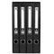 Ringmap Liderpapel MD42 Zwart Medium 4 Stuks