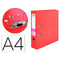 Ringmap Liderpapel AZ27 Rood A4 (1 Stuks)