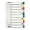 Spoorverbreders Esselte Multicolour 10 Lakens Din A4 (50 Stuks)