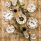 Eetbord Queen´s By Churchill Jacobean Gebloemd Keramisch Porslin (6 Stuks)