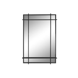 Wandspiegel Home ESPRIT Zwart Kristal Ijzer Modern 65 x 6 x 95 cm