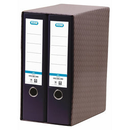 Ringmap Elba 100580054 Zwart A4 (2 Stuks)