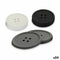 Onderzetters Knop Set Siliconen (24 Stuks)