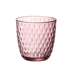 Glazenset Bormioli Rocco Slot Lila Glas Met reliëf 290 ml 6 Stuks