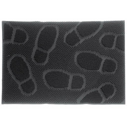 Deurmat Pin Mat Zwart Natuurlijk rubber 60 x 40 cm