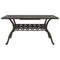 Tuintafel 150x90x72 cm gietaluminium bronskleurig