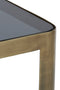 Light&living Side table S/2 100x30x70+120x35x80 cm OXE ant. br+smoke gl.