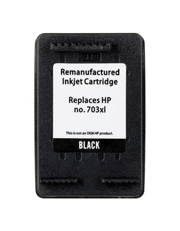Superbulk printerinkt HP B-H703BK (vervanging HP 703 CD887) standaard zwart