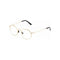 Uniseks Brillenframe Vuarnet VL19030002 Gouden Ø 55 mm