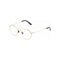 Uniseks Brillenframe Vuarnet VL19030002 Gouden Ø 55 mm