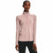 Dames-T-Shirt met Korte Mouwen Under Armour Tech 1/2 Zip Roze Maat L