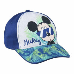 Kinderpet Mickey Mouse Blauw (51 cm)