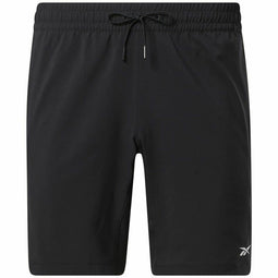 Broeken voor Volwassenen Reebok Workout Ready Zwart Maat L