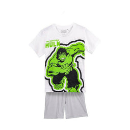 Pyjama Kinderen The Avengers Grijs Maat 7 Jaar