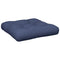 Palletkussens 2 st stof marineblauw
