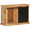 Dressoir 80x30x55 cm massief ruw mangohout