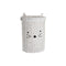 Wasmand DKD Home Decor 42 x 42 x 63 cm Wit Kinderen Kat