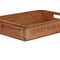 Set van trays Home ESPRIT Natuurlijk Sparrenhout 56 x 38 x 10 cm (3 Onderdelen)