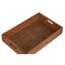 Set van trays Home ESPRIT Natuurlijk Sparrenhout 56 x 38 x 10 cm (3 Onderdelen)