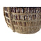 Basket spelset DKD Home Decor Natuurlijk Lila Zeegras Tropisch 39 x 39 x 41 cm 3 Onderdelen