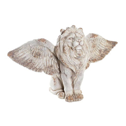 Decoratieve figuren DKD Home Decor Wit Leeuw Neoklassiek 97 x 48 x 62 cm