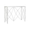Console DKD Home Decor Wit Zilverkleurig Metaal Marmer 100 x 33 x 78 cm