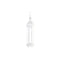 Lykta DKD Home Decor Kristal Metaal Wit (20 x 17 x 55 cm)