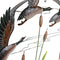 Wanddecoratie DKD Home Decor 71 x 5 x 71 cm Reiger (2 Stuks)