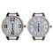 Bordsklocka DKD Home Decor RE-180394 Voor de pols Zwart Grijs Multicolour Natuurlijk Metaal Krist...