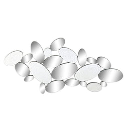Wandspiegel DKD Home Decor Zwart Multicolour Hout Kristal Modern 119 x 2 x 61 cm