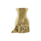 Vaas DKD Home Decor Gouden Keramiek 17 x 12 x 21 cm (2 Stuks)