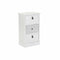 Ladenkast DKD Home Decor Wit Grijs Paulownia hout 36 x 25 x 62 cm