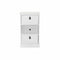 Ladenkast DKD Home Decor Wit Grijs Paulownia hout 36 x 25 x 62 cm