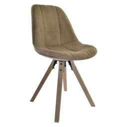 Keukenstoel DKD Home Decor Bruin Multicolour 47 x 55 x 85 cm