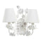 Plafondlamp DKD Home Decor 8424001823574 Wit Multicolour Metaal 25 W 220 V 38 x 22 x 31 cm 39 x 2...