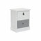 Ladenkast DKD Home Decor Grijs Wit Paulownia hout (36 x 25 x 44,5 cm)
