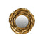 Wandspiegel DKD Home Decor Spiegel Gouden Hars (41 x 5 x 41 cm)
