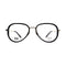 Uniseks Brillenframe Vuarnet VL180500022121 ø 54 mm
