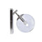 Muurlamp DKD Home Decor 20 x 25 x 27 cm Kristal Zilverkleurig Metaal 220 V 25 W Modern