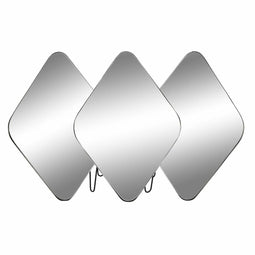 Wandspiegel DKD Home Decor Zwart Metaal (110 x 6 x 70 cm)