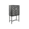 Gemakkelijk verplaatsbare meubels DKD Home Decor Tweekleurig Ijzer Bot 80 x 40 x 153 cm
