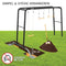 Berg Playbase 3-In-1 Medium Met Rekstok En Ladder (Inclusief Rubberen Schommel, Trapeze En Klimmuur)